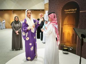 صاحبة السمو الشيخة موزا بنت ناصر تشهد فعالية "يوم الحضارة" في مؤسسة قطر‎