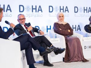 مؤسسة قطر تؤكد على أهمية الارتقاء بالتعليم في ظل الأزمات الدولية الراهنة خلال منتدى الدوحة 2025