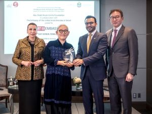 ADMAF Honors Korean Visionary Artist Lee Bul with prestigious Abu Dhabi Festival Award, Strengthening UAE–Korea Cultural Ties