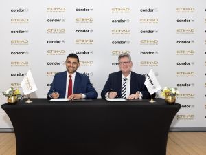 الاتحاد للطيران وكوندور تعلنان عن شراكة استراتيجية ووجهات جديدة في أبوظبي
