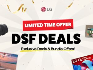 استكشفوا تجربة الترفيه المنزلي المثالية مع أفضل تلفزيونات إل جي خلال مهرجان دبي للتسوق‎