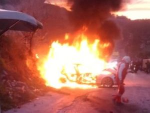 استهداف سيارة في لبنان