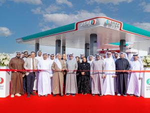 مجموعة اينوك تفتتح محطة خدمة جديدة في المنطقة الحرة بجبل علي