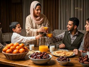 مشروبات صحية عالية البروتين في رمضان