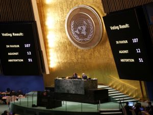 UN General Assembly backs Ukraine peace resolution 