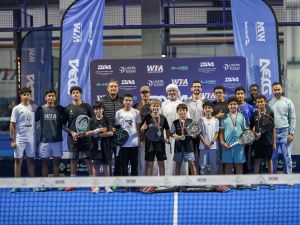 نجاح كبير لبطولة دبي المفتوحة لأكاديميات البادل