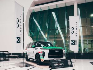 INFINITI QX80 Drives Seamless Mobility at Open Masters Games Abu Dhabi 2026