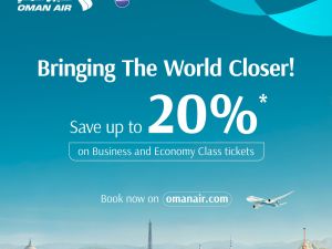 Oman Air’s Global Sale Offers up to 20% off Fares Network-Wide 