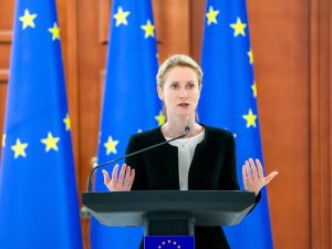 كايا كالاس، المسؤولة عن السياسة الخارجية في الاتحاد الأوروبي