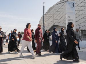 صاحبة السمو الشيخة موزا بنت ناصر تشهد فعاليات اليوم الرياضي للدولة 2026