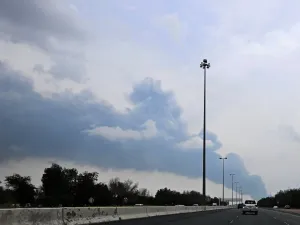 تصاعد دخان