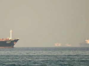 سفن في مضيق هرمز