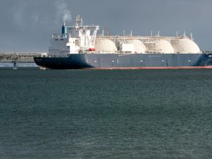 Russian LNG tanker ablaze in Mediterranean after suspected drone strike