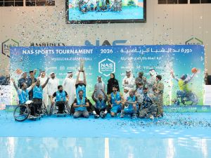Sheikh Saeed bin Maktoum crowns Dubai Municipality champions of Wheelchair Basketball at 13th Nad Al Sheba Sports Tournament