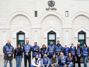 البنك العربي يشارك في نشاطات تطوعية لدعم وقف ثريد خلال شهر رمضان المبارك