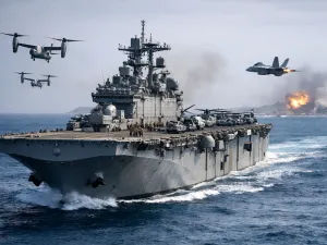 سفينة USS-Tripoli:نحو الشرق الأوسط