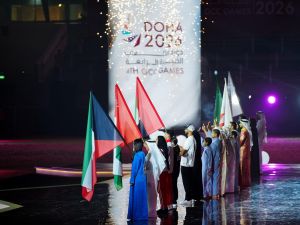 KIB accompanies Kuwaiti sports delegation at 4th GCC Games Opening Ceremony in Qatar