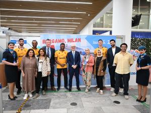 Jazeera Airways Operates First Direct Flight from Kuwait to Milan Bergamo Airport