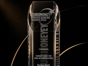 Burgan Bank Wins Euromoney Award for “Best for High-Net-Worth” in Kuwait