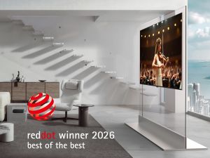 LG Electronics Honored for Design Excellence at the 2026 Red Dot Design Award