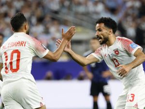 منتخب الأردن يقلص الفارق أمام الأرجنتين بهدف التعمري