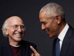 Larry David & Barack Obama