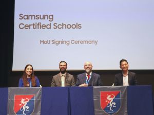 Samsung and GEMS Founders School Al Mizhar sign MoU to join Samsung Certified Schools program in the UAE