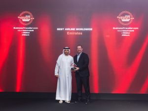 Emirates clinches Best Airline Worldwide at the 2026 Business Traveller Middle East Awards