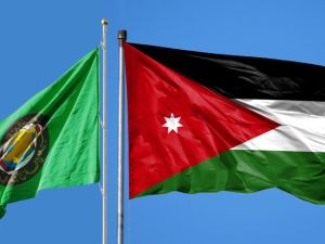 علم الأردن والخليج