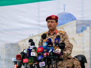 Houthis claim ballistic missile strike on Saudi ship in Red Sea