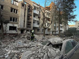 Russian missile and drone barrage kills at least 13 across Ukraine