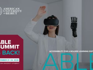 AUB Announces ABLE Summit 2026: From Awareness to Action