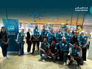 Jordan Ahli Bank Promotes Employee Through a Volunteering Day at the Royal Botanic Garden