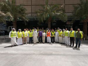 stc conducts evacuation drills at its headquarters in Assima Tower