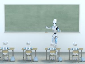 3D Rendering of Robot School