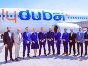 flydubai celebrates inaugural flight to Aleppo, expanding its network in Syria
