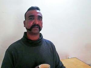 Abhinandan Varthaman, the Indian pilot shot down over Pakistan on Wednesday. (AFP/ File)