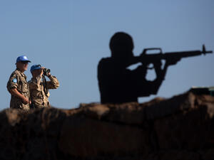 UNIFIL peacekeepers in the Middle East could find themselves in the center of regional conflict (AFP/File Photo)