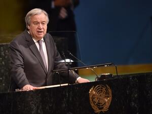 United Nations Secretary General Antonio Guterres (AFP/File Photo)
