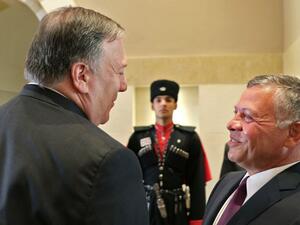 US Secretary of State Mike Pompeo meets with Jordan's King Abdullah II in Amman / AFP