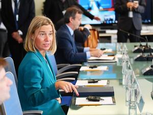 European Union Foreign Affairs and Security Policy High Representative Federica Mogherini (AFP)