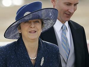 Britain's Prime Minister Theresa May (AFP)