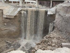 Flash floods in Jordan (AFP)