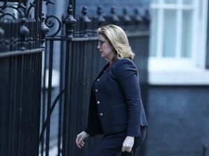 Britain's International Development Secretary and Minister for Women and Equalities Penny Mordaunt  (AFP)
