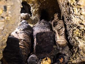 Egyptian Antiquities Ministry announces new archeological discovery in Minya. (AFP/ File)