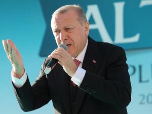 Turkish President and the leader of Turkey's ruling Justice and Development Party (AKP) Recep Tayyip Erdogan  (AFP)