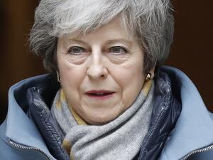 Britain's Prime Minister Theresa May (AFP)