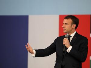 French president Emmanuel Macron (AFP)