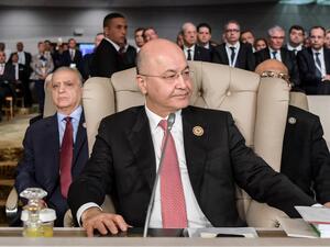 Iraq's President Barham Saleh (AFP)