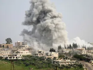 Syria has been locked in a vicious civil war since 2011 when the Assad regime cracked down on pro-democracy protests with unexpected ferocity. Since then, hundreds of thousands of people have been killed in the conflict (AFP/File Photo)